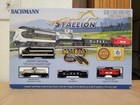 2 Bachmann N-scale Train Sets  the Stallion   The Yard Boss    Many Extras