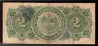 1914 El Banco De Londres Y Mexico 2 Pesos Note M280a Pic  S241