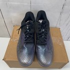 Under Armour Blur Smoke Mc Cleats Womens Sz 9 Lacrosse Football Black Gray