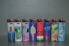 Lot Of 8 Bic Full-size Lighters  Summer Series