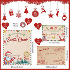 10 Sets Christmas Official Letter From Santa  Classic Style