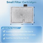 Small Replacement Filter Cartridges For Aqueon - 8 Packs Aquarium Fish Tank Filt