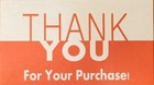 For Ebay Seller Thank You Cards Your Purchase Order Notes Sets 100