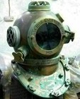 Brass Morse Diving Scuba Sca Divers Us Navy Mark V Divers Helmet Vintage Gift