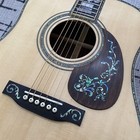 Hollow Body D45 Acoustic Guitar Abalone Inlay Solid Spruce Top Popular In Stock