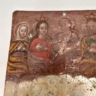 Hand Of God Stigmata Passion Painted Tin Retablo C1900 Antique Mexican Catholic