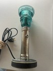 Vintage Hemingray Glass Insulator Lamp Art Industrial Green Table Lamp Working