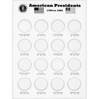 Presidential Dollar Coin Folder  2007-2016