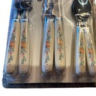 Vintage Corelle Abundance Coordinated Flatware Set  Original Packaging