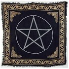 Lot Of 50 Pcs Golden Napkins Tarot Altar Cloth Square Witchcraft Cotton Altar
