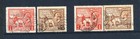 Gb Gv 1924  1925 Wembley Sets Mint  Used  Cat   220 