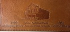 Vtg 1981 Leather Checkbook Valley National Bank Solomonville   Arizona 7 X 3 5   