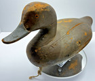 Paul Gibson  1902-1984  Gunning Redhead Decoy Stamped    x    Vintage Upper Bay  Md
