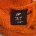 Nfl Team Apparel Denver Broncos Nfl Youth Knit Pom Beanie Hat Orange