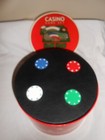 Casino Game Set Macy s Promotional W  Chips Roulette Wheel Cards Game Mats Dice 