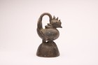 Antique Burmese Cast Bronze Duck Opium Weight 7lb 5oz