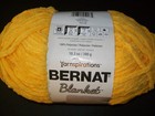 Yarnspirations Bernat Blanket Yarn 100  Polyester 10 5oz Sunsoaked Yellow New