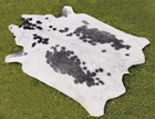 Real Brazilian Cowhide Rug Exotic Brindle Natural Cowskin Hair On Leather Carpet