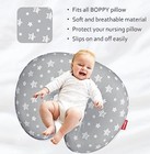 Nursing Pillow Cover For Breast   Bottle Feeding Snug Fits Boppy Pillow  New
