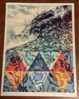 Shepard Fairey Wave Of Distress Art Print S   Of 75 Foil Serigraph Poster Obey