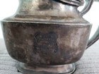 Vintage Union Pacific System Railway Silver Soldered Creamer 4 1 4  Tall