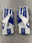 Boys Sm Under Armour Baseball Gloves Blue   White