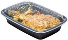 100 Pack 28 Oz Meal Prep Containers Reusable Food Storage Disposable Plastic