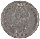 Ecuador - 2 Decimos - 1892  lima Tf  - Silver  900 - Overdate