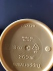Tupperware Tumbler With White Seals Set 9oz Vintage Collection Yellow New