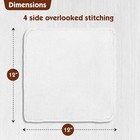 Auto Mechanic Shop Towels 100pk Bulk Rags 100  Cotton Commercial Grade 14 x14 
