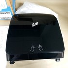 Open Box Scott Mod Slimroll Paper Towel Dispenser Black  47089