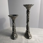 Vtg 1990 Arthur Court Rabbit Easter Taper Candle Holders- Set Of 2 6 25      8 75   