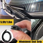 1 8m 5 9ft For Ram Car Front Windshield Rubber Panel Seal Strip Moulding Trim