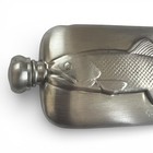 Vintage Orvis Embossed Trout Fishing Flask Sheffield England 5  Long X 2    Wide