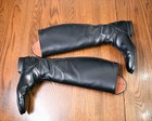 Sergio Grasso  Dress Tall Boots  Black  41 N   usa Ladies 9 5- 10 