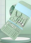 16pcs Stainless Steel Nail Clipper Trimmer Set Pedicure Kit Manicure Set