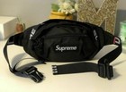 Supreme Waist Bag Ss18 Fanny Pack Cordura - Black