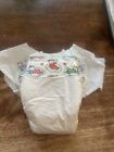 1 Vintage Pampers Diaper 90s 1992 Baby Babies On Clouds Newborn Size