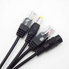 1 Pair Poe Splitter Power Over Ethernet Adapter Cable Injector Kit For Ip Camera