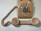 Vintage 1983 Beige Itt 500  Desktop Rotary Phone -working