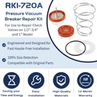 For Zurn Wilkins 1 2  3 4  1  Model 720a Pvb Pressure Vacuum Breaker Repair Kit