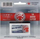 100 Double-edge Dovo merkur Super Platinum Safety Razor Shaving Blades Germany