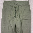 Vintage 1976 Us Army Og-507 Utility Baker Pants Fatigue Trousers 36x31 Nos
