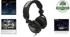 Studio Monitor Headphones Wired Over Ear Professional Recording Dj Music