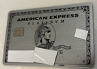 American Express Platinum Metal Card  Canceled Card  Collectible 