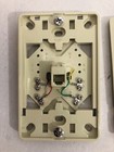 Pass   Seymour  Wmte14-i Modular Wall Mount Telephone Jack  4 Conductor  Rj-11
