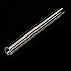  12 Pack  18 Inch Clear Pyrex Glass Blowing Tube 12mm Od 8mm Id 2mm Thick Wall