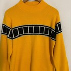 Vtg 70s Yamaha Knit Molly Motocross Sweater Fits Like Mens M l Usa Made Rare