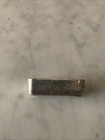 Rare  Vintage Omega M b Mining 2 Troy Oz  999 Fine Silver Hand Poured Bar