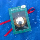 New     Reed   Barton 2003 Holly Bell Aka Sleigh Bell Silver Christmas Ornament